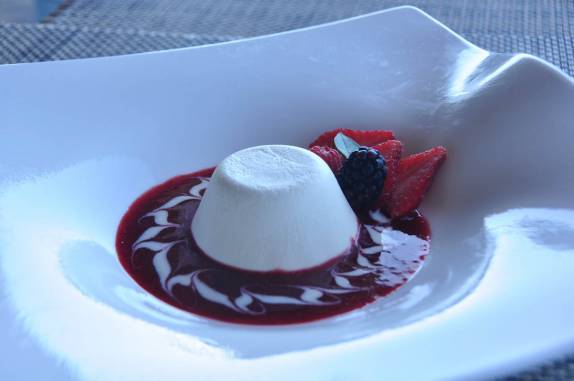 Maravilhosa sobremesa em restaurante em Cancún, no sul do México